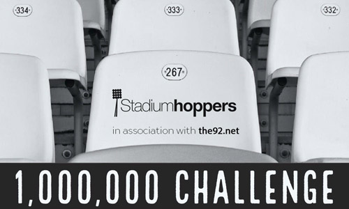 Stadium Hoppers 1 million seat challenge