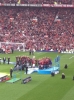 Premier League trophy presentation in 2011