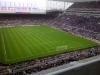 View from front row of away section Newcastle United vs Man Utd 2010-11