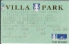 Ticket stub - FA Cup Semi Final replay -Villa Park Season 1998-99