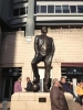 Statue of Sir Bobby Robson at St James Park
