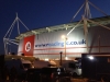 Outside Madejski Stadium, December 2012