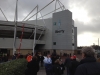 Outside Liberty Stadium, December 2012