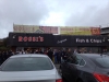 Rossi's chippy outside Liberty Stadium