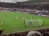 Swansea vs Man Utd, view from away section, December 2012