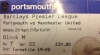 My ticket stub from Portsmouth away