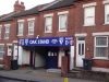 The very quirky entrance to the away end