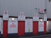 The old away turnstiles