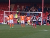 Kenny Davis scores the Braintree winner frm the spot