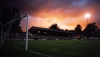 The Beech Road stand at the Manor Ground