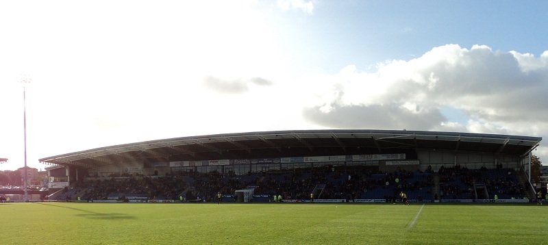 Chesterfield FC Proact Stadium West Stand