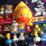 Football rubber ducks