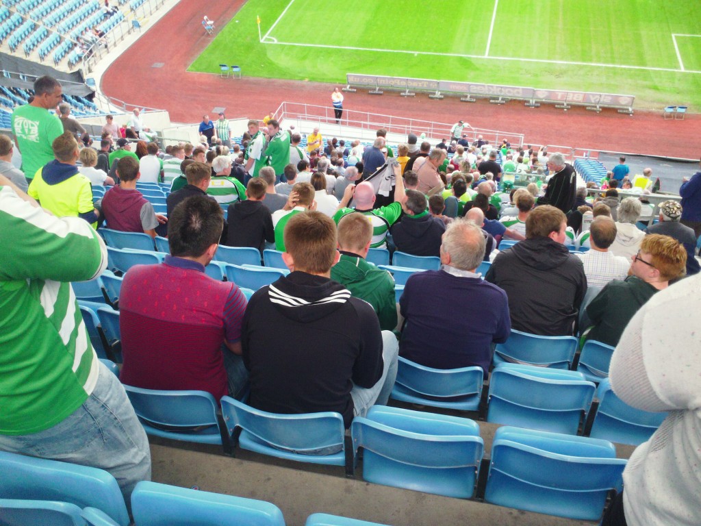 Yeovil Town away at Coventry city's Ricoh Arena