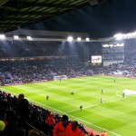 Looking towards the Holte End at Villa Park