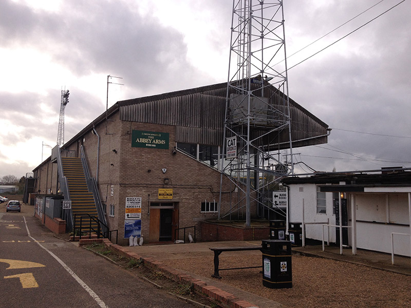 Cambridge United's Abbey Stadium