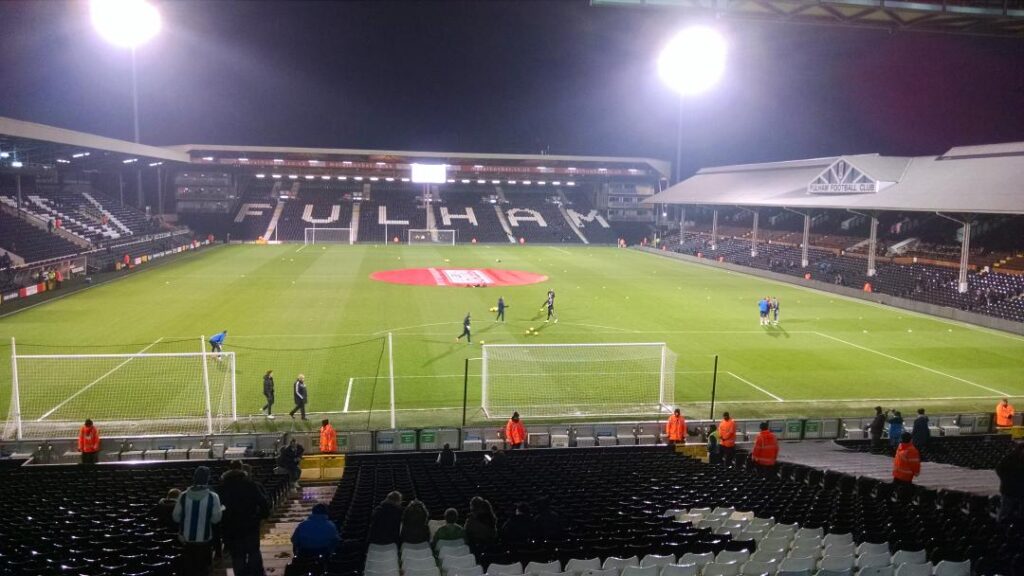 Fulham FC's ground Craven Cottage