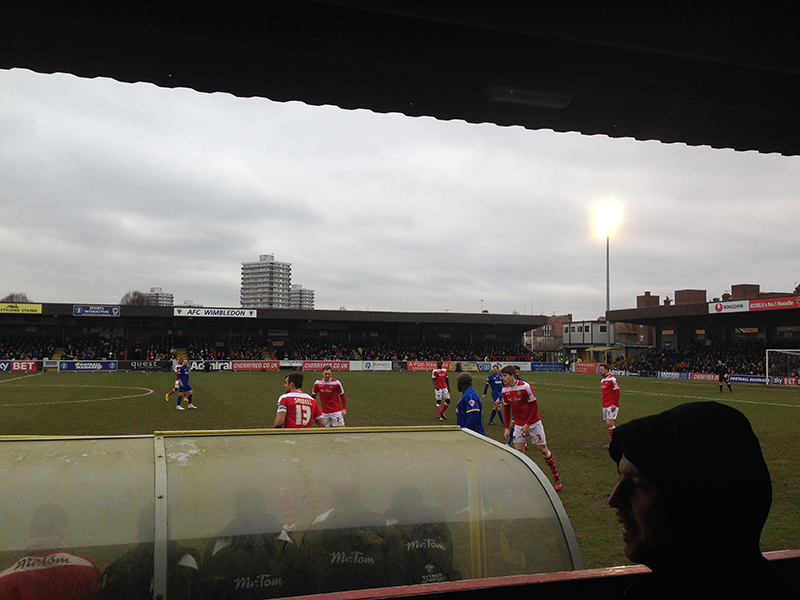 AFC Wimbledon v Newport County League Two