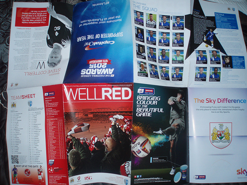 Bristol City programme