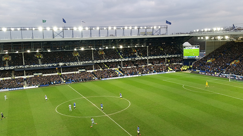 Everton's ground Goodison Park