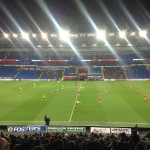 Cardiff city v colchester united