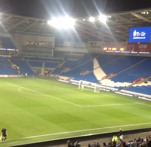 The Cardiff city stadium