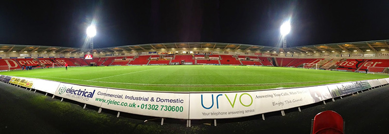 Panoramic Doncaster Rovers Keepmoat Stadium