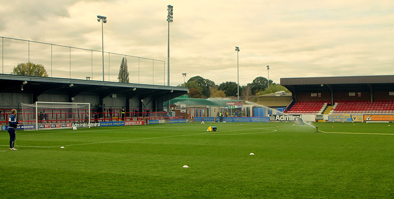Kingsmeadow, the home of AFC WImbledon
