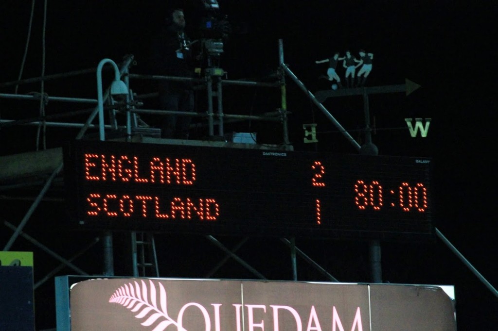 England u16 2-1 Scotland u16 at huish park November 2014