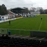 The Grandstand at Eastleigh's Silverlake Stadium