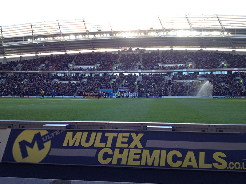 Before kick off Hull City v QPR Premier league