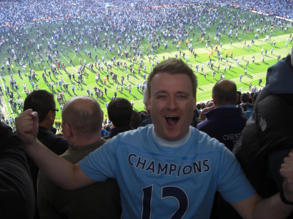Manchester City Premier League Champions 2012