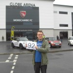 Dave Grant joins the 92 cub at Morecambe's Globe Arena