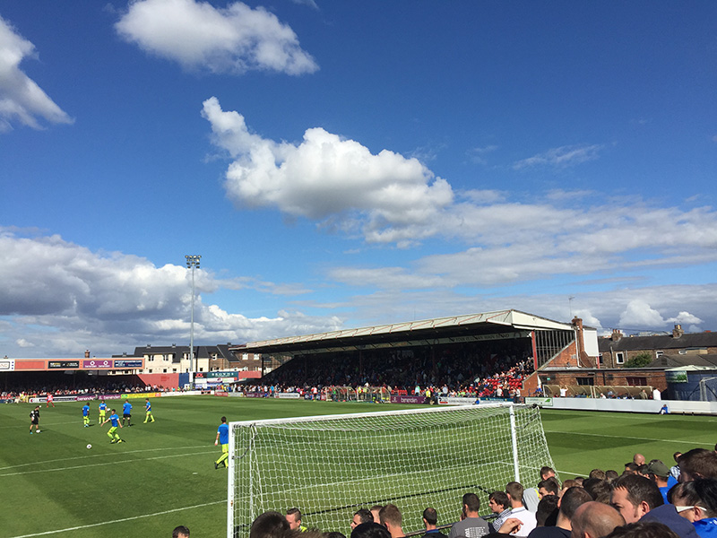 York City v Hartlepool United in league 2