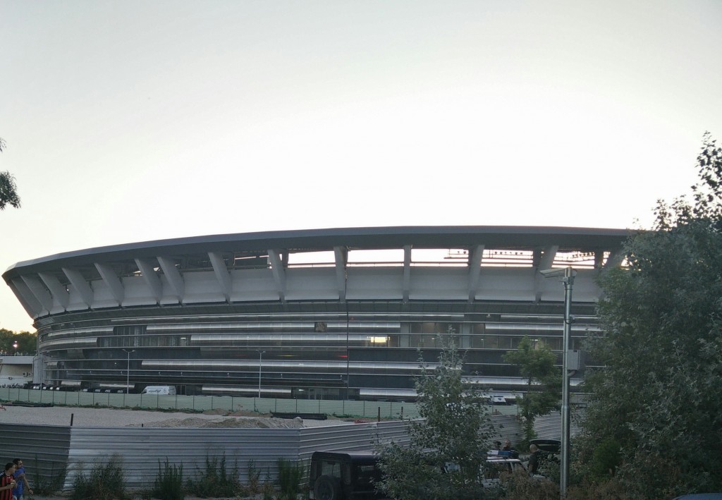 Outside view of stadium