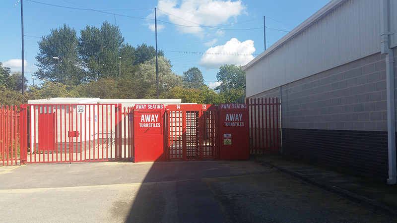 crawley town terraces entrance