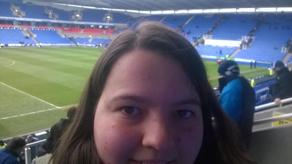 Reading FC Madjeski Stadium selfie