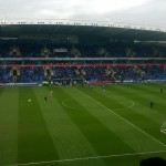 Reading v cardiff city at the madjeski stadium