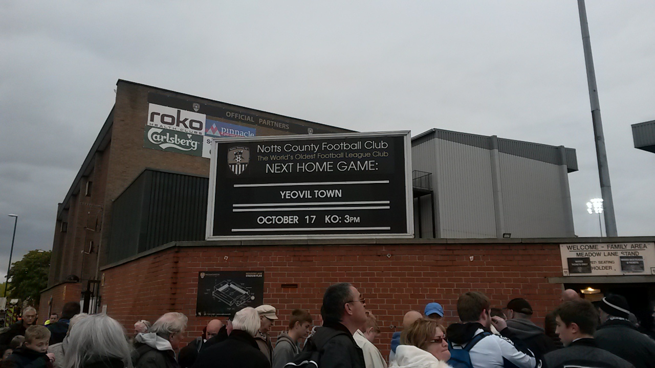 next game at meadow lane sign yeovil town notts county
