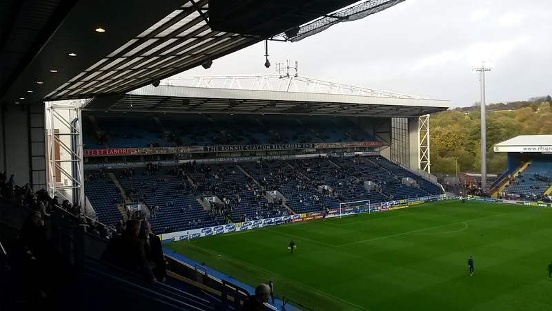 ewood park the home of championsip side blackburn rovers