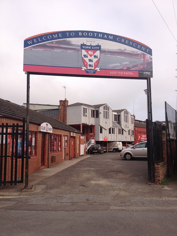 Gates at bootham crescent york city