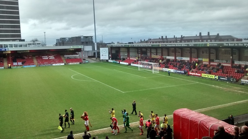 crewe v fleetwood league 1