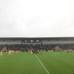 Burton Albion v Blackpool at the Pirelli Stadium League 1