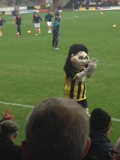 Burton Albion mascot betty