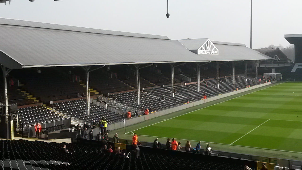 the Johnny Hayne stand craven cottage fulham