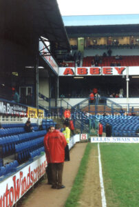 The Baseball ground, a terrifying experience, but in hindsight a lot better!!