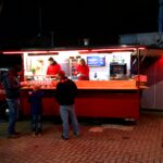 A cute food van at De Guesselt.