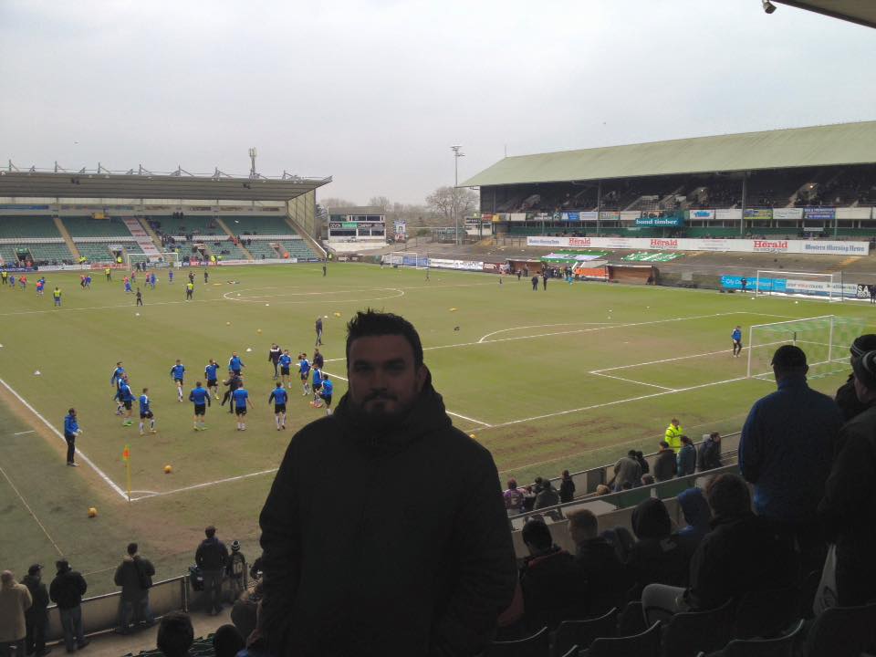 At Plymouth Argyle doing the 92