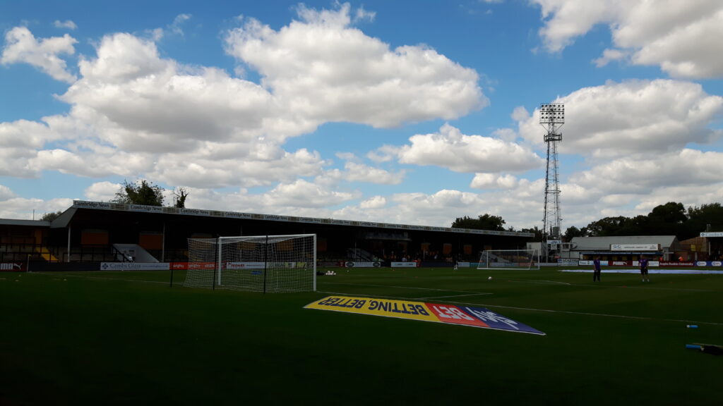 the habbin terrace at the abbey stadium