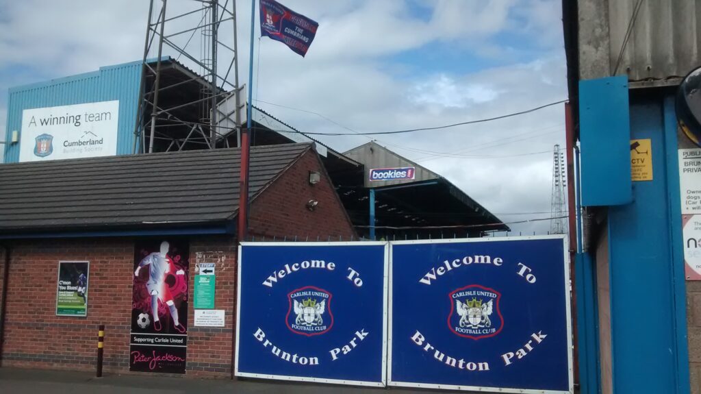 gates of brunton park carlisle