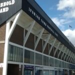 The cobbold stand at portman road, ipswich